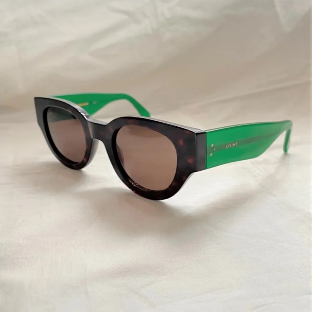 Celine - Tortoiseshell Cat Eye Sunglasses